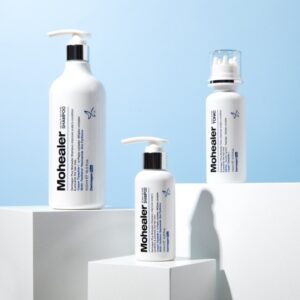 Dermagen Plus Mohealer Shampoo (500ml / 16.9 fl.oz & 120ml / 4.05 fl.oz)  Dermagen Mohealer Tonic (140ml / 4.73 fl.oz)